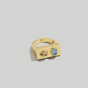 Madewell stacked stone ring